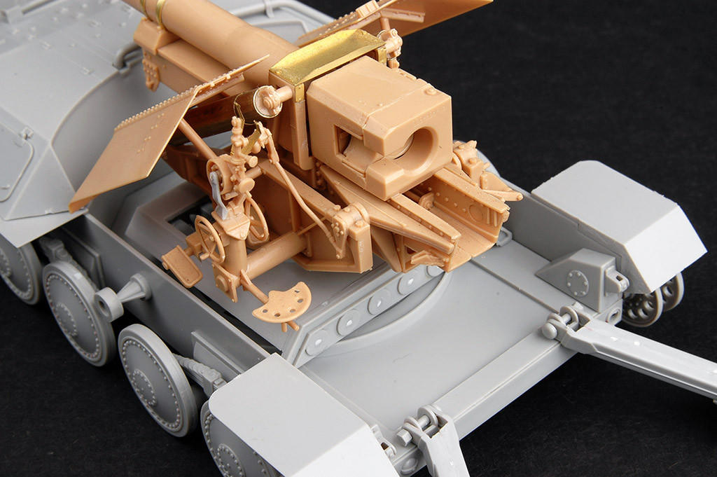 1/35 Trumpeter German Krupp 1 12.8cm PaK 44 Waffentrager Weapons