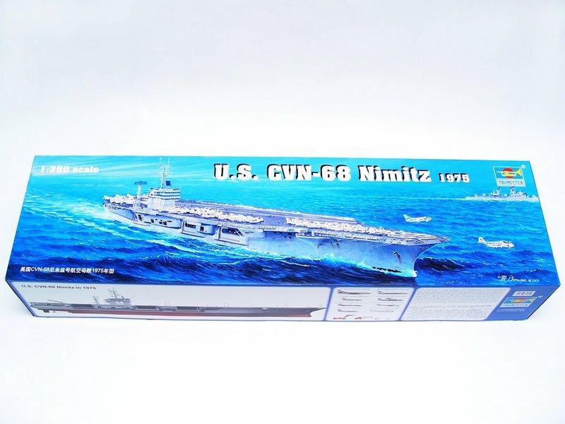 1/350 Trumpeter USS Nimitz CVN68 Aircraft Carrier 1975 - Squadron.com