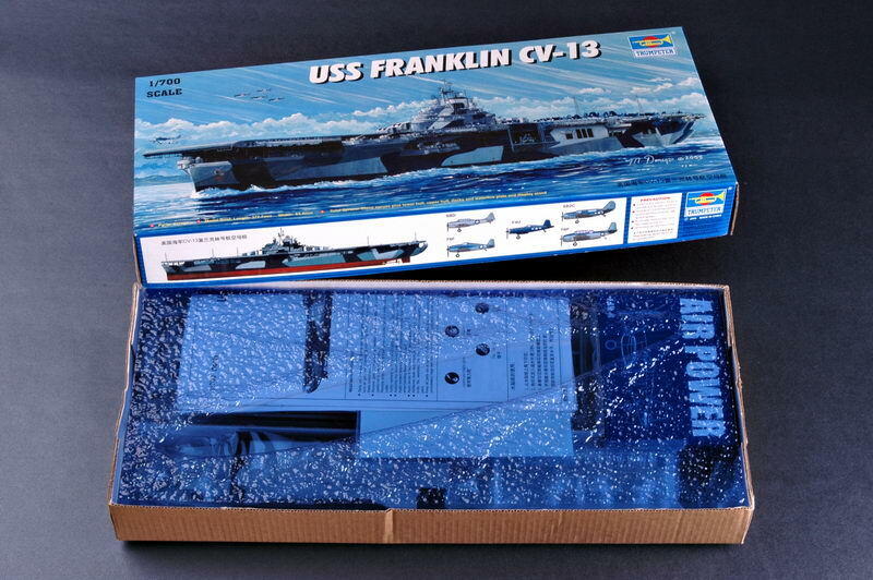 1/700 Trumpeter USS Franklin CV13 Aircraft Carrier