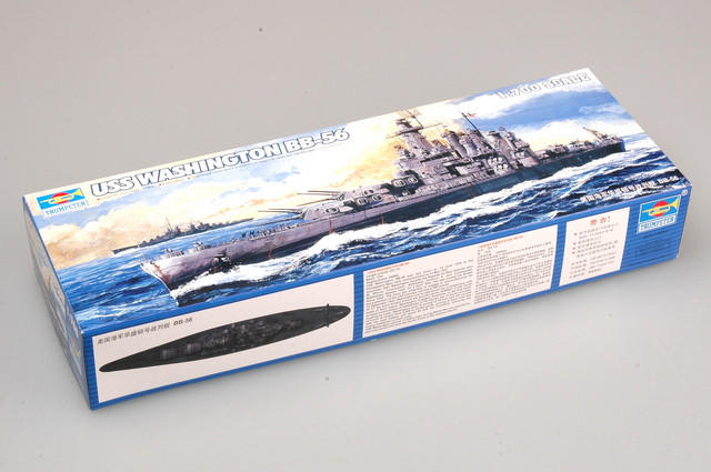 1/700 Trumpeter USS Washington BB56 Battleship - Squadron.com