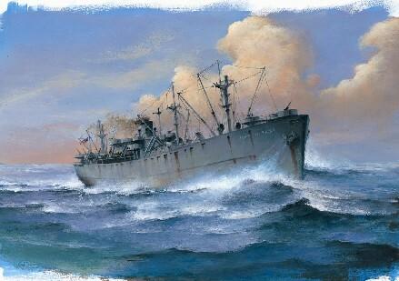 1/700 Trumpeter SS John W Brown Liberty Ship - Squadron.com
