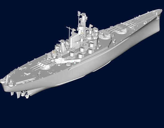 トランペッター 1:700 アメリカ海軍 アラバマ 1/700 Trumpeter USS Alabama BB60 Battleship - Squadron.com