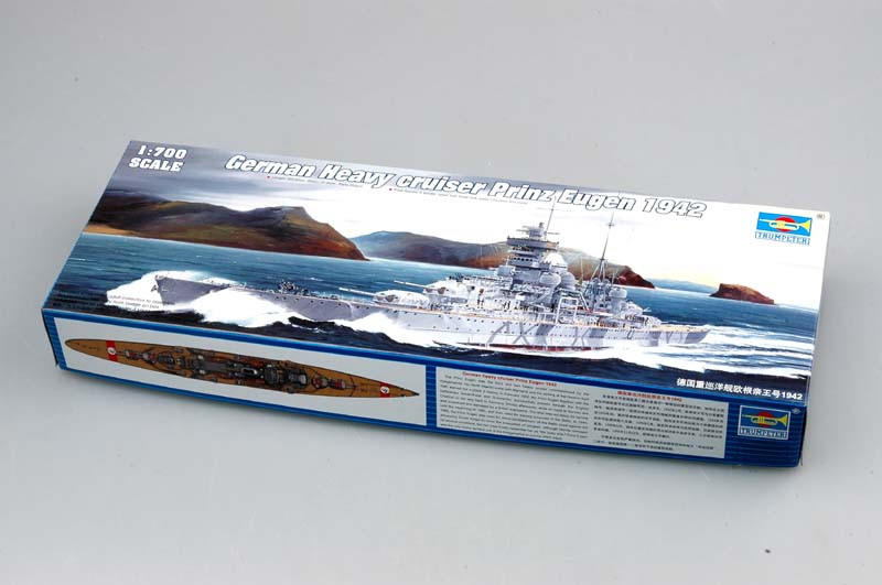 1/700 Trumpeter German Prinz Eugen Heavy Cruiser 1942 - Squadron.com