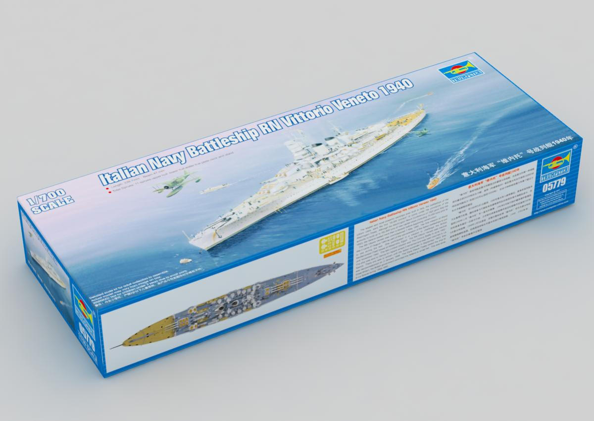 1/700 Trumpeter RN Vittorio Veneto Italian Navy Battleship