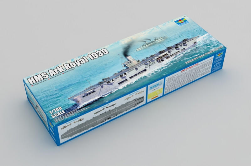 1/700 Trumpeter HMS Ark Royal Aircraft Carrier 1939 - Squadron.com