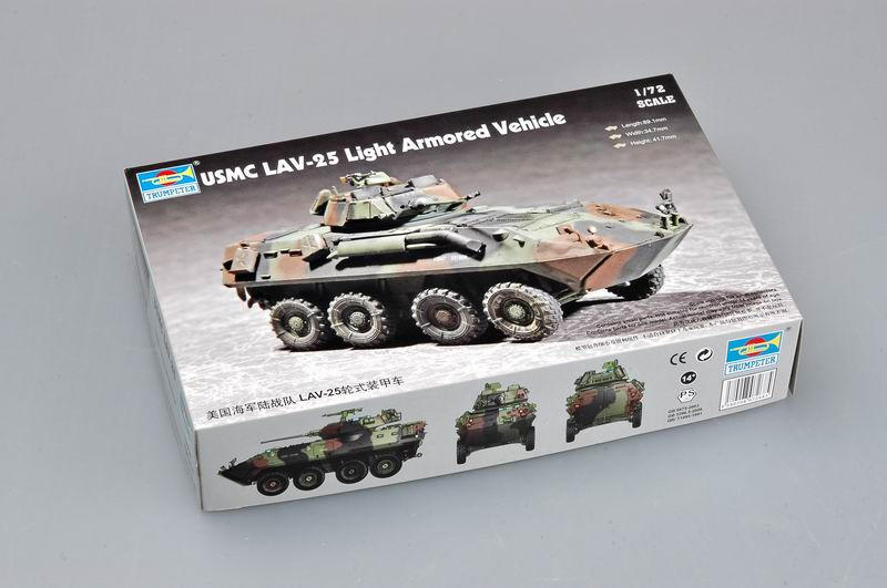 1/72 Trumpeter USMC LAV-25 8x8 Light Armored Vehicle