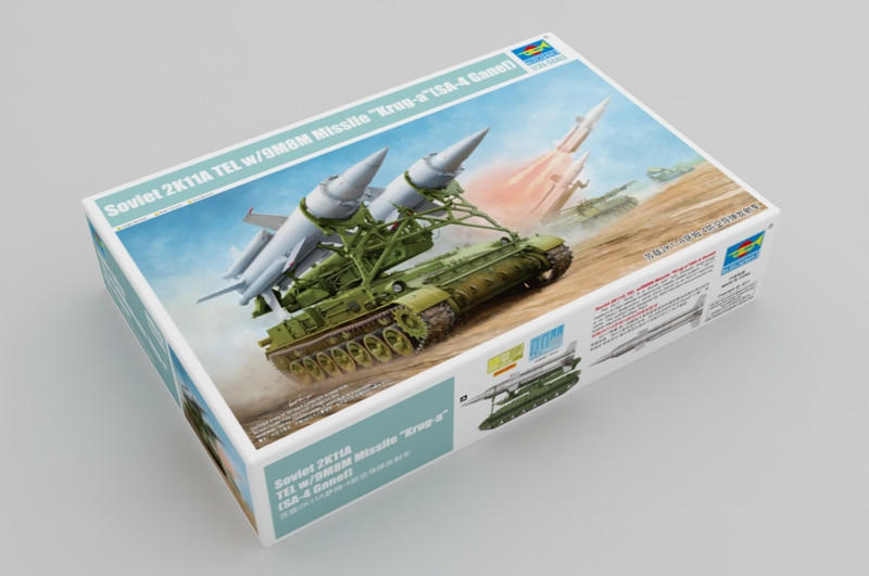 1/35 Trumpeter Soviet 2K11A TEL w/9M8M Missile Krug-A (SA4 Ganef