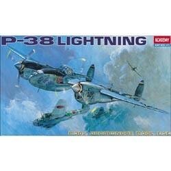 1/48 Academy P38E/J/L Lightning Aircraft - Squadron.com