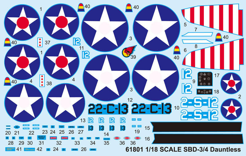 1/18 i Love Kit SBD3/4 Dauntless Dive Bomber - Squadron.com