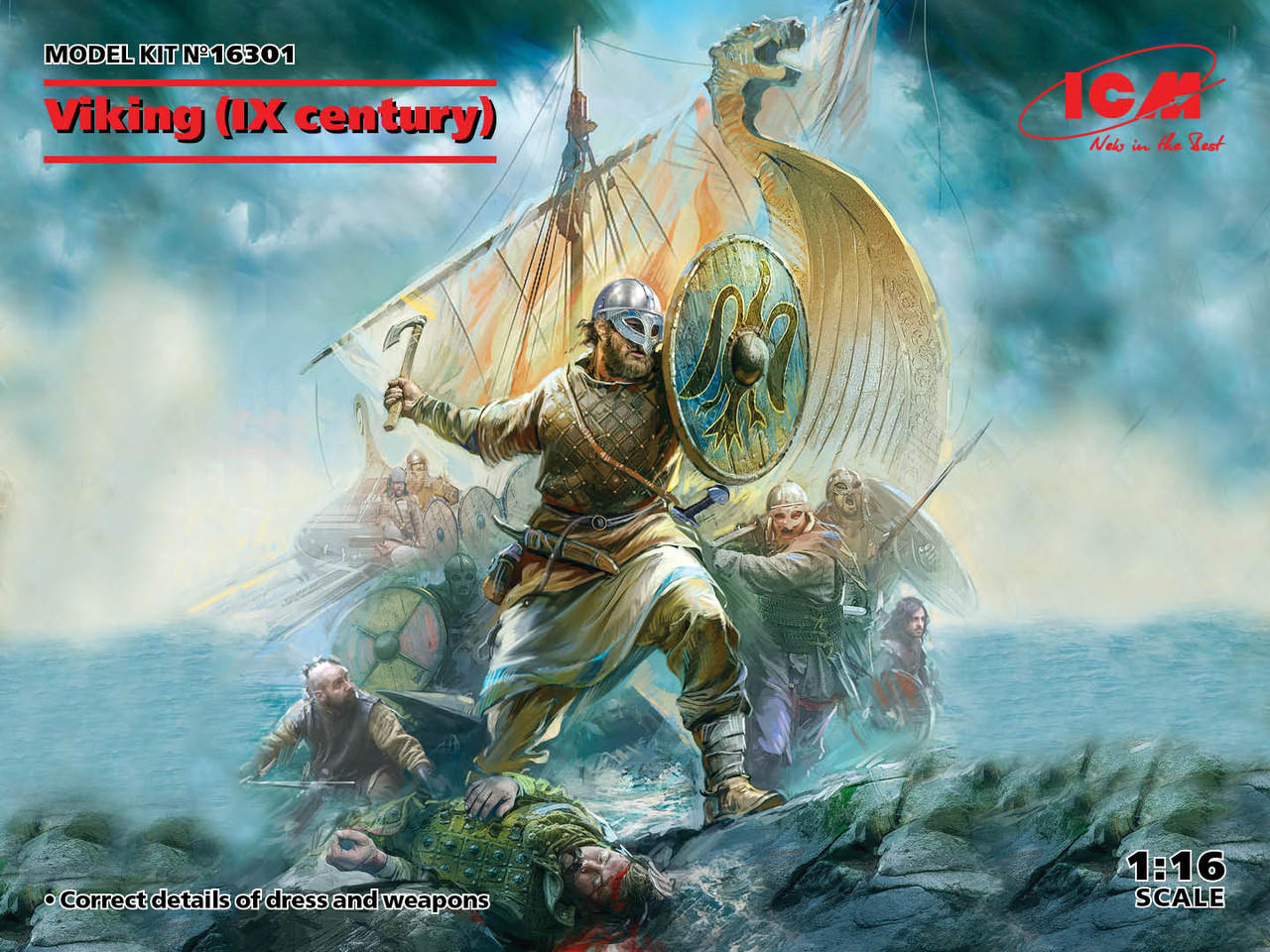 1/16 ICM Viking (IX century) - Squadron.com