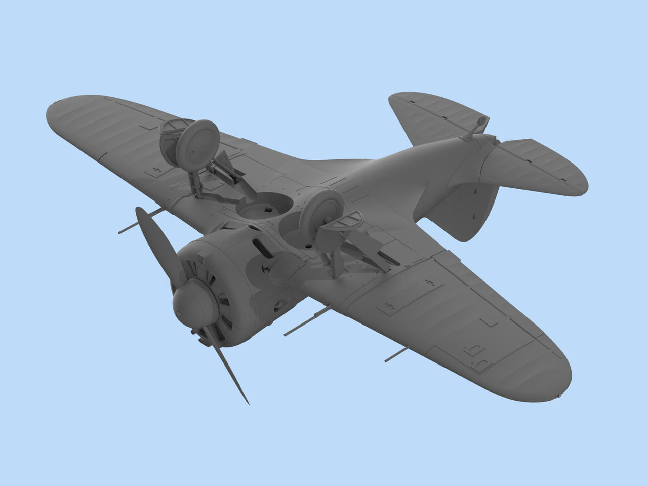 1/32 ICM I-16 type 28, WWII Soviet Fighter - Squadron.com