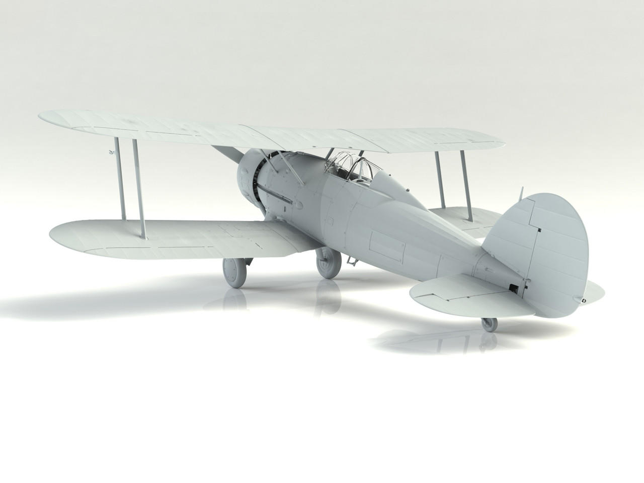 1/32 ICM Gloster Gladiator Mk.I with British Pilots in Tropical