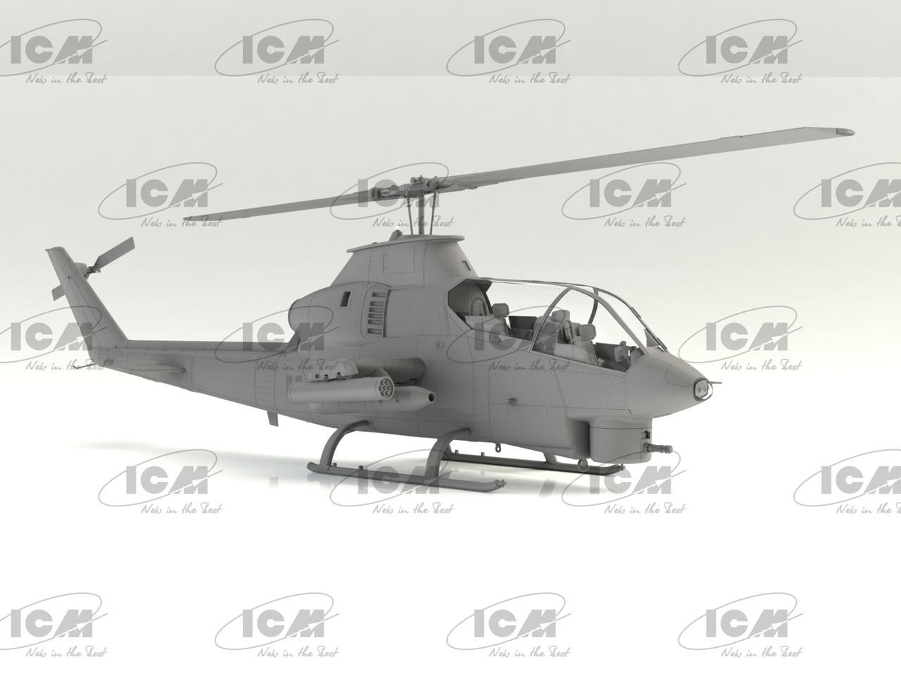 1/32 ICM AH-1G Cobra (early production), US Attack Helicopter (100