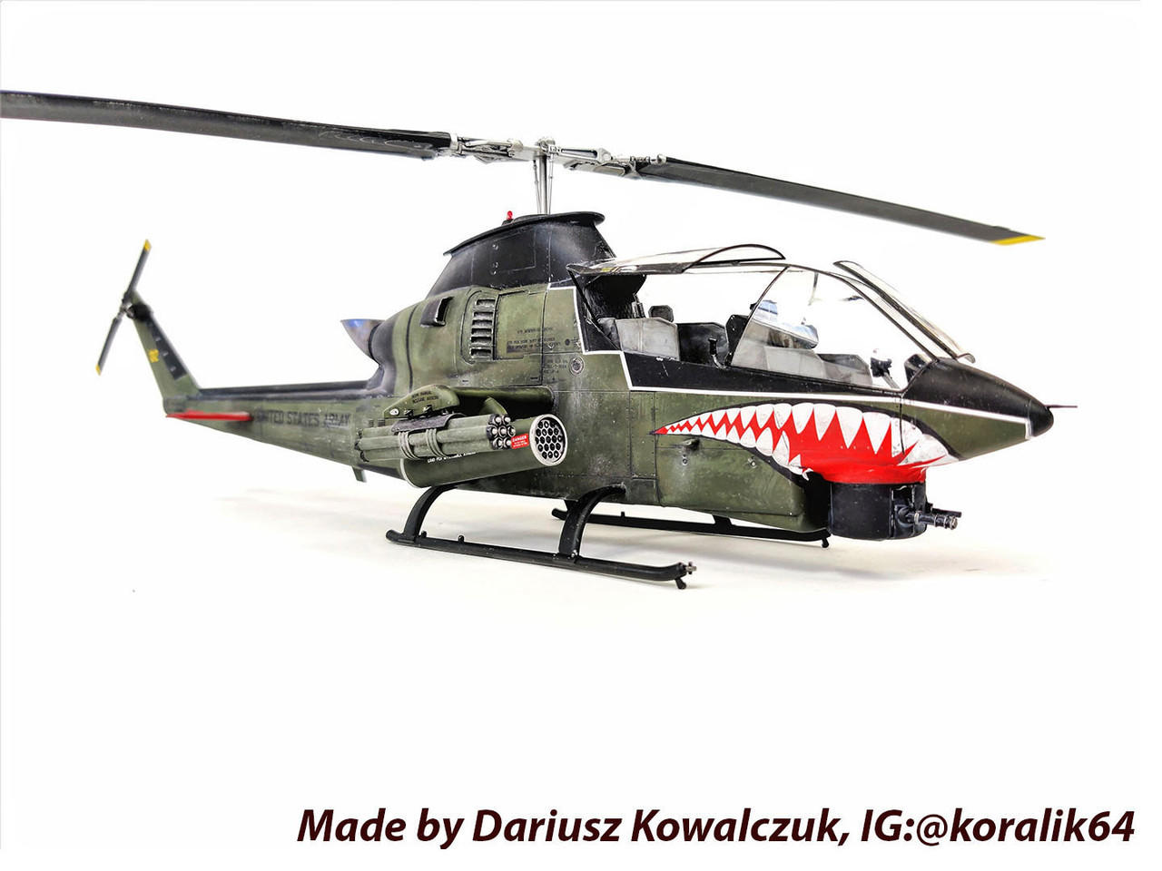 1/32 ICM AH-1G Cobra (late production), US Attack Helicopter