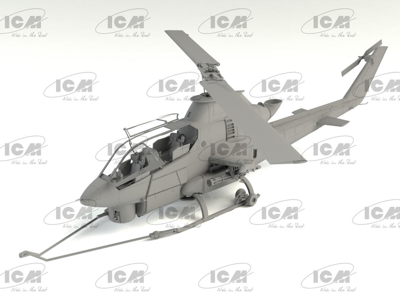 1/32 ICM AH-1G Cobra (late production), US Attack Helicopter
