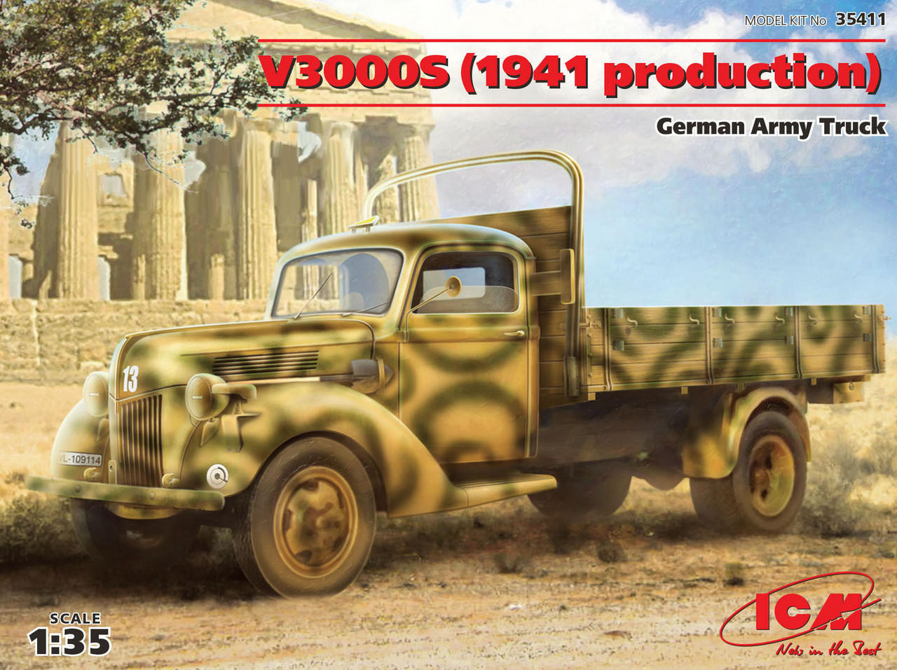 1/35 ICM V3000S (1941 production) , German Army Truck