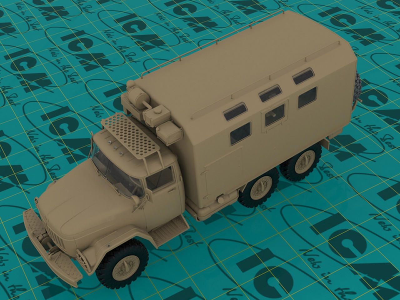 1/35 ICM ZiL-131 Emergency Truck, Soviet Vehicle - Squadron.com