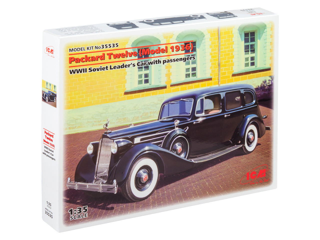 1/35 ICM Packard Twelve (Model 1936), WWII Soviet Leaders' Car