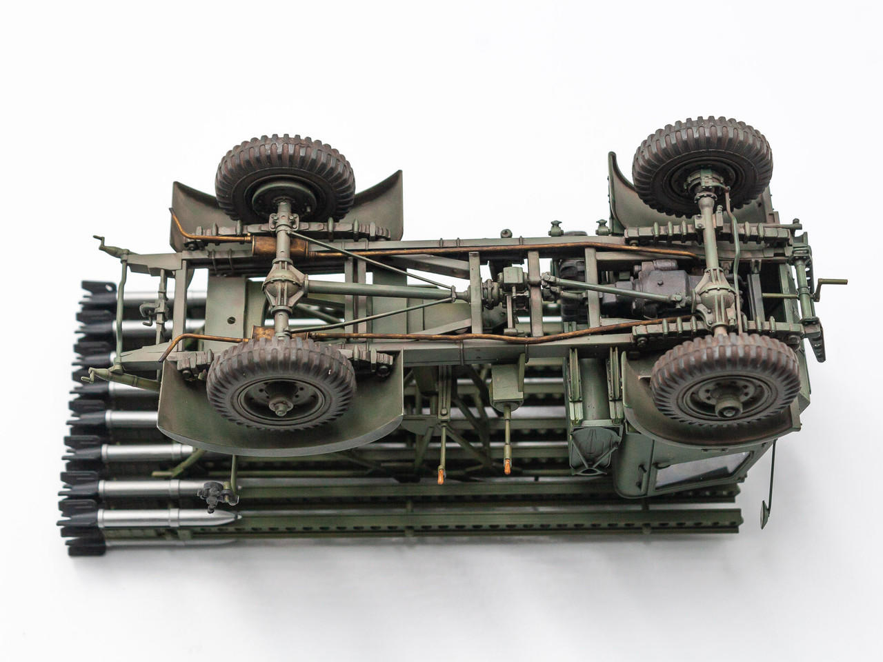 1/35 ICM BM-13-16 on W.O.T. 8 chassis, WWII Soviet MLRS