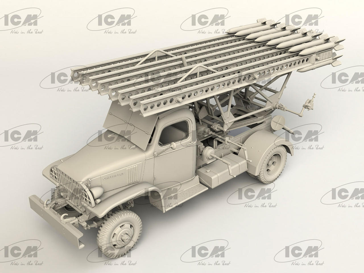 1/35 ICM BM-13-16 on G7107 base - Squadron.com