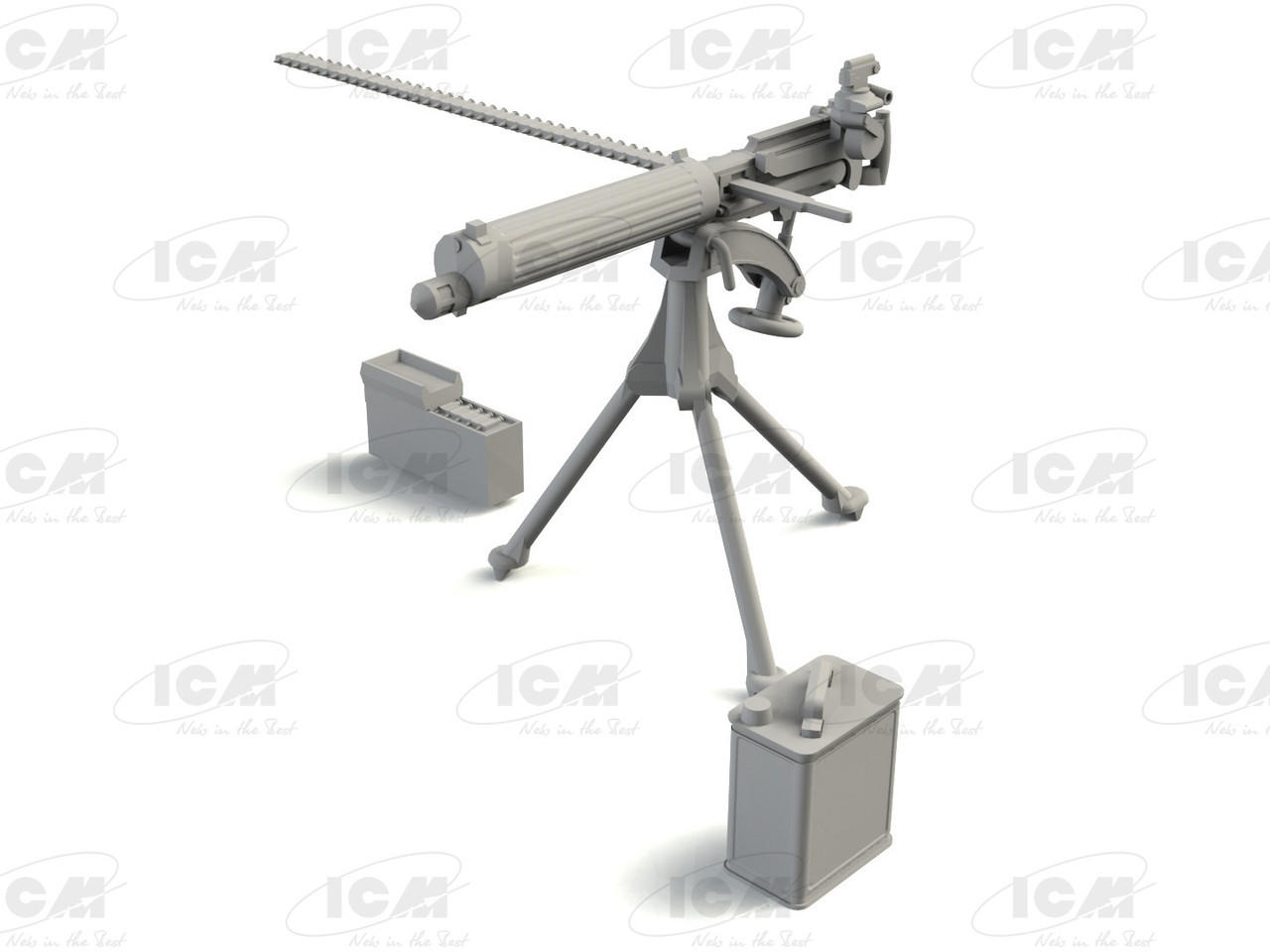 1/35 ICM Model T 1917 LCP with Vickers MG, WWI ANZAC Car