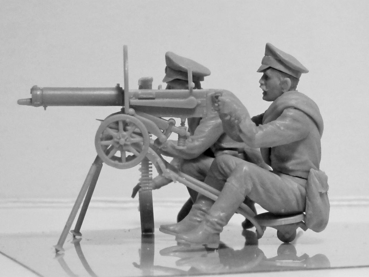 1/35 ICM WWI Russian Maxim MG Team (2 figures) - Squadron.com