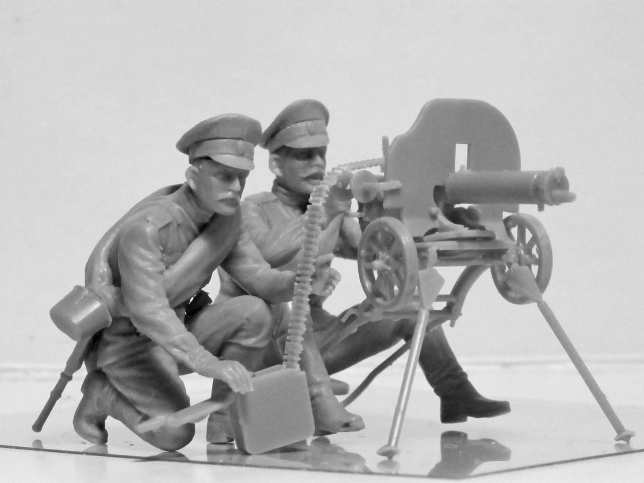 1/35 ICM WWI Russian Maxim MG Team (2 figures) - Squadron.com