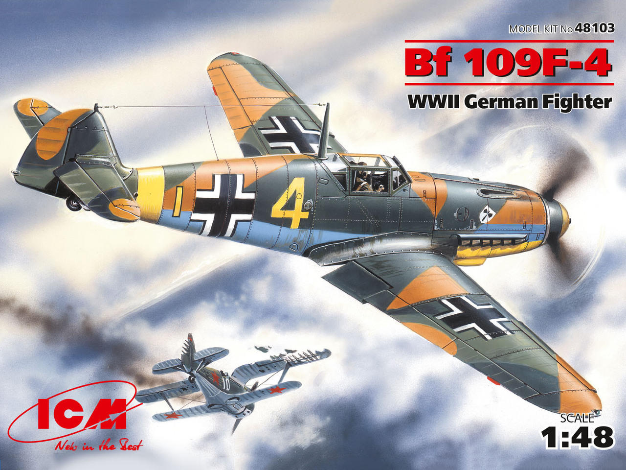 EDUARD Modellbausatz Messerschmitt Me-109G-2/4 – Detailliertes Flugzeugmodell Für Bastler & Sammler