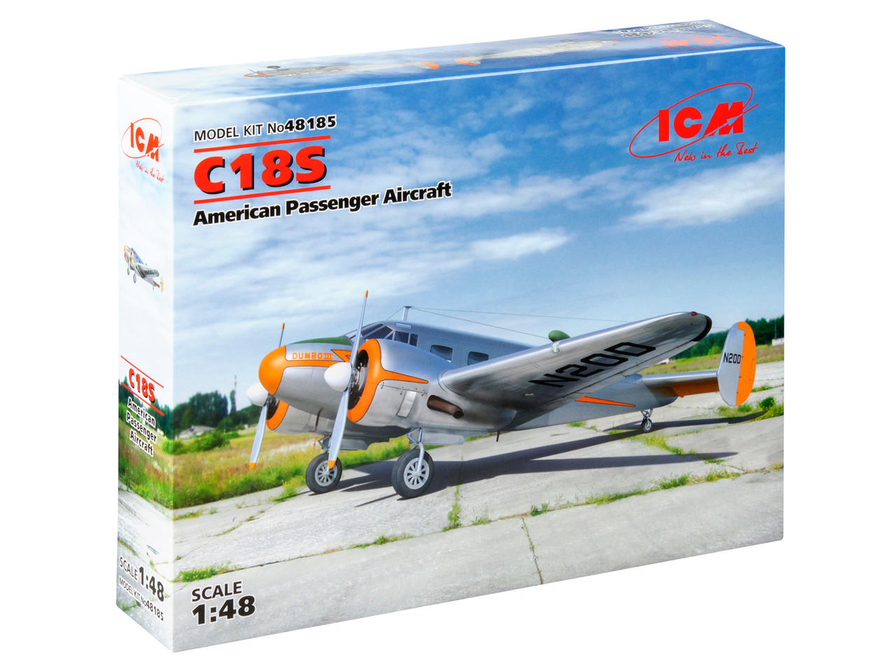 1/48 ICM C18S, American Passenger Aircraft - Squadron.com