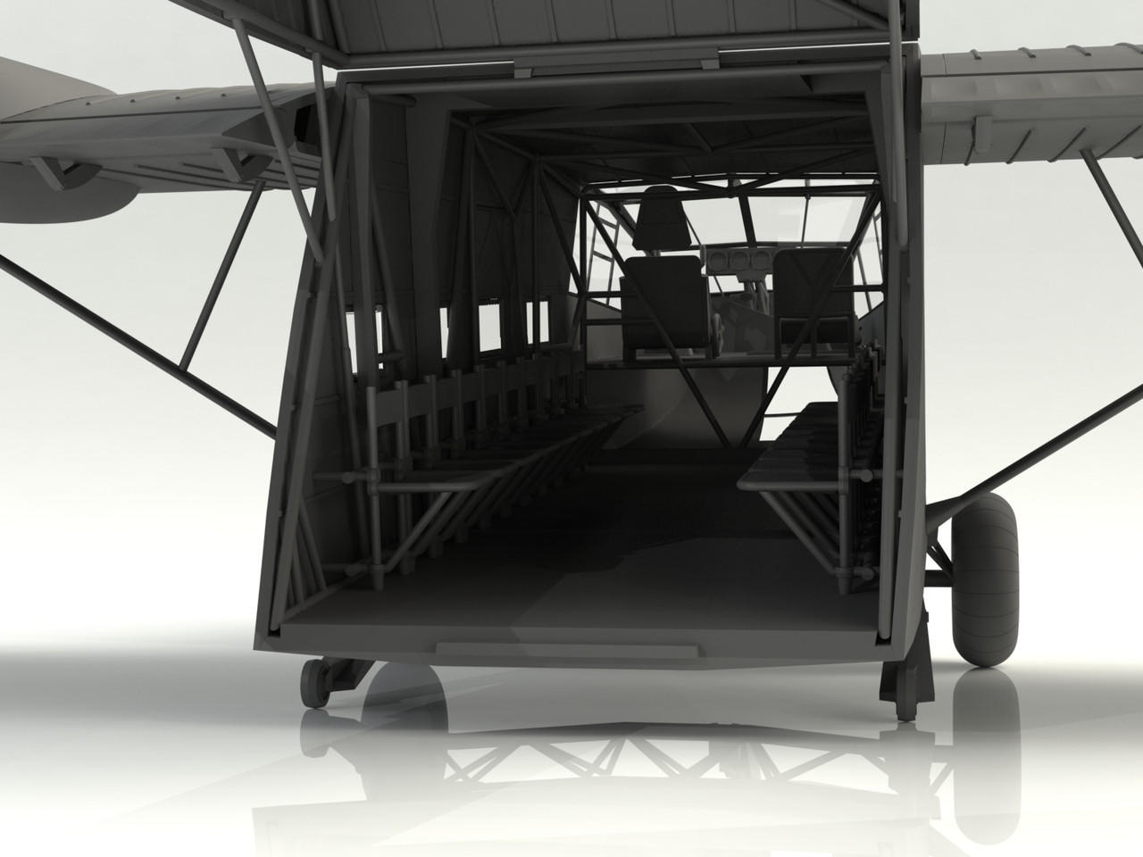 1/48 ICM Gotha Go 242A, WWII German Landing Glider - Squadron.com