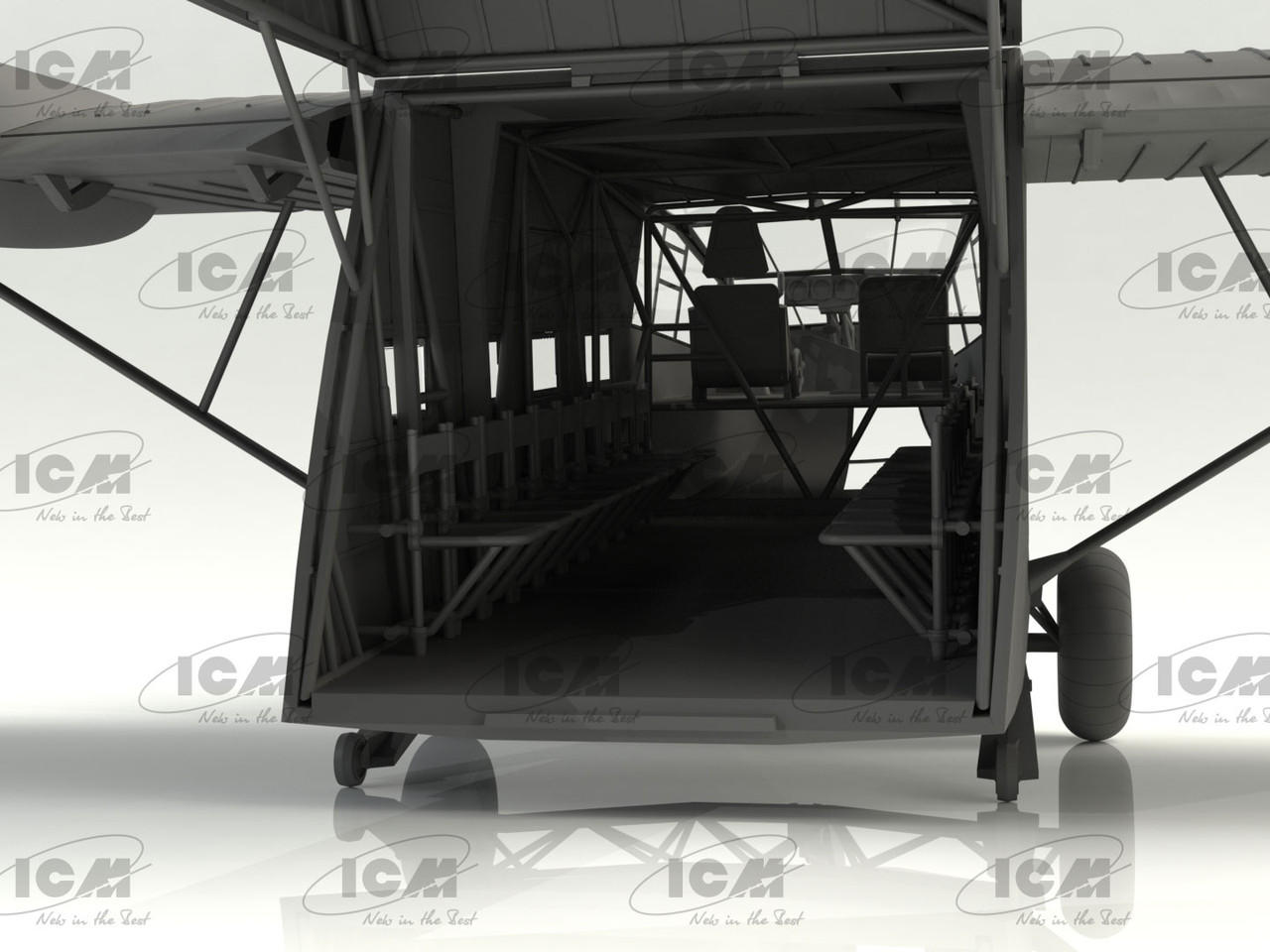 1/48 ICM Gotha Go 242A, WWII German Landing Glider - Squadron.com