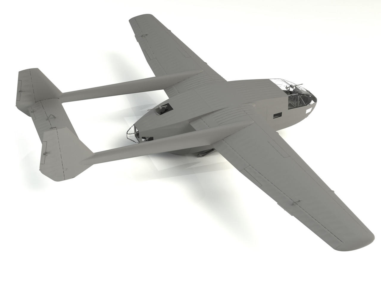 1/48 ICM Gotha Go 242A, WWII German Landing Glider - Squadron.com