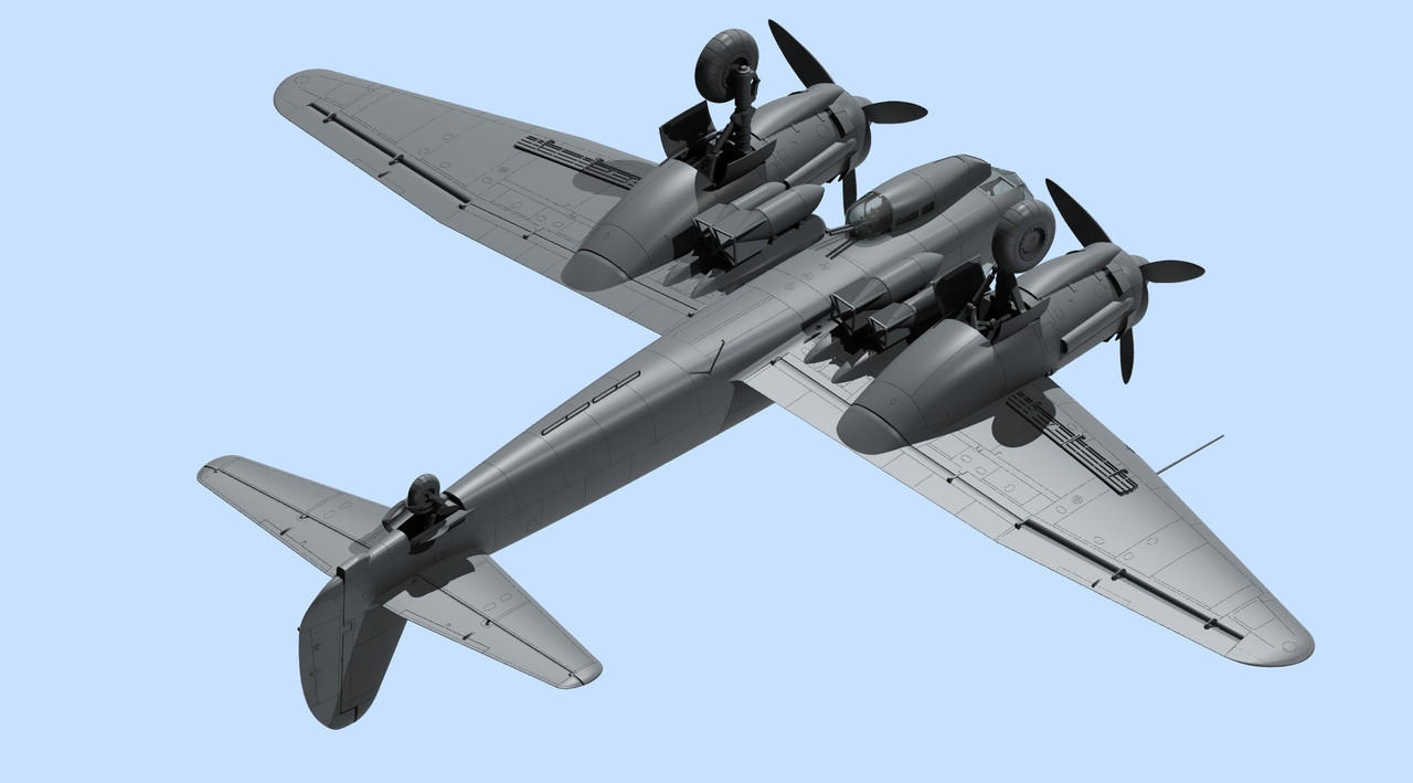 1/48 ICM Ju 88A-4, WWII German Bomber - Squadron.com