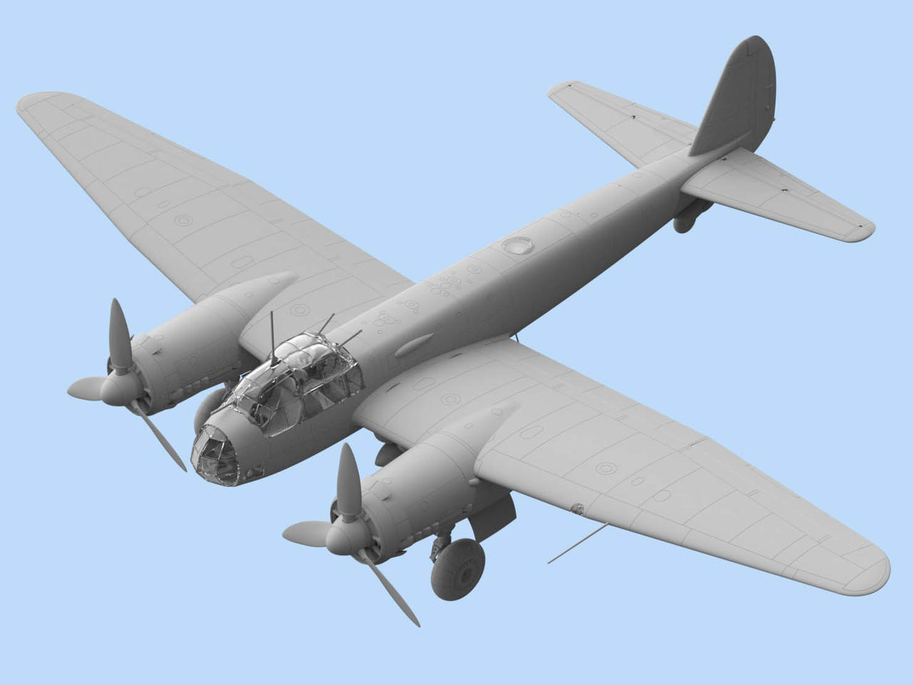 1/48 ICM Ju 88A-11, WWII German Bomber - Squadron.com