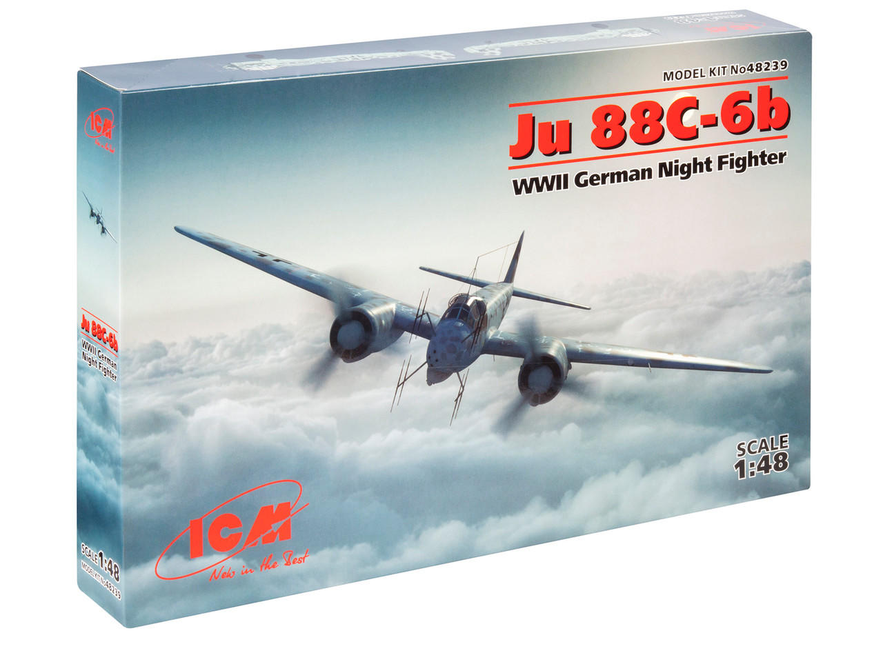 1/48 ICM Ju 88C-6b, WWII German Night Fighter - Squadron.com