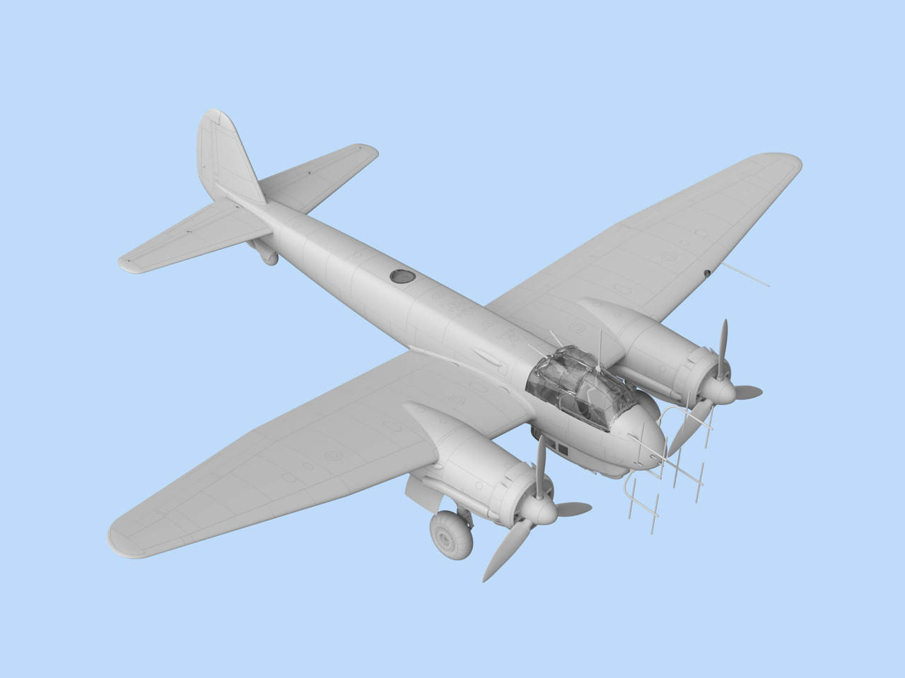 1/48 ICM Ju 88C-6b, WWII German Night Fighter - Squadron.com