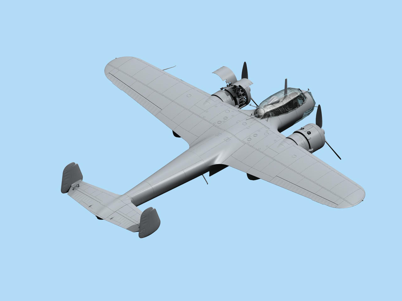 1/48 ICM Do 17Z-2, WWII German Bomber - Squadron.com