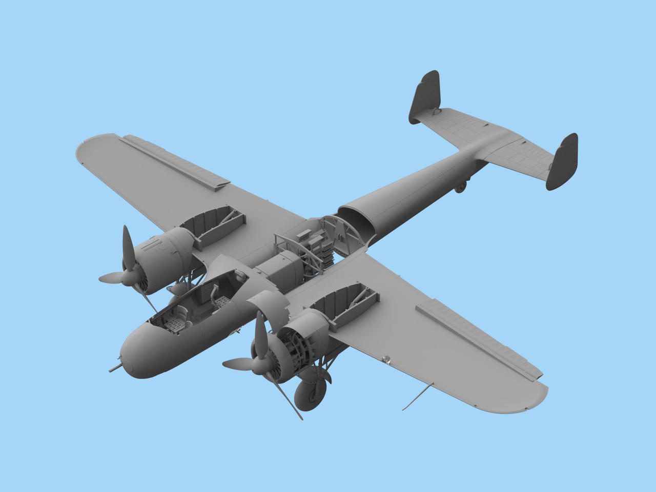 1/48 ICM Do 17Z-7, WWII German Night Fighter - Squadron.com