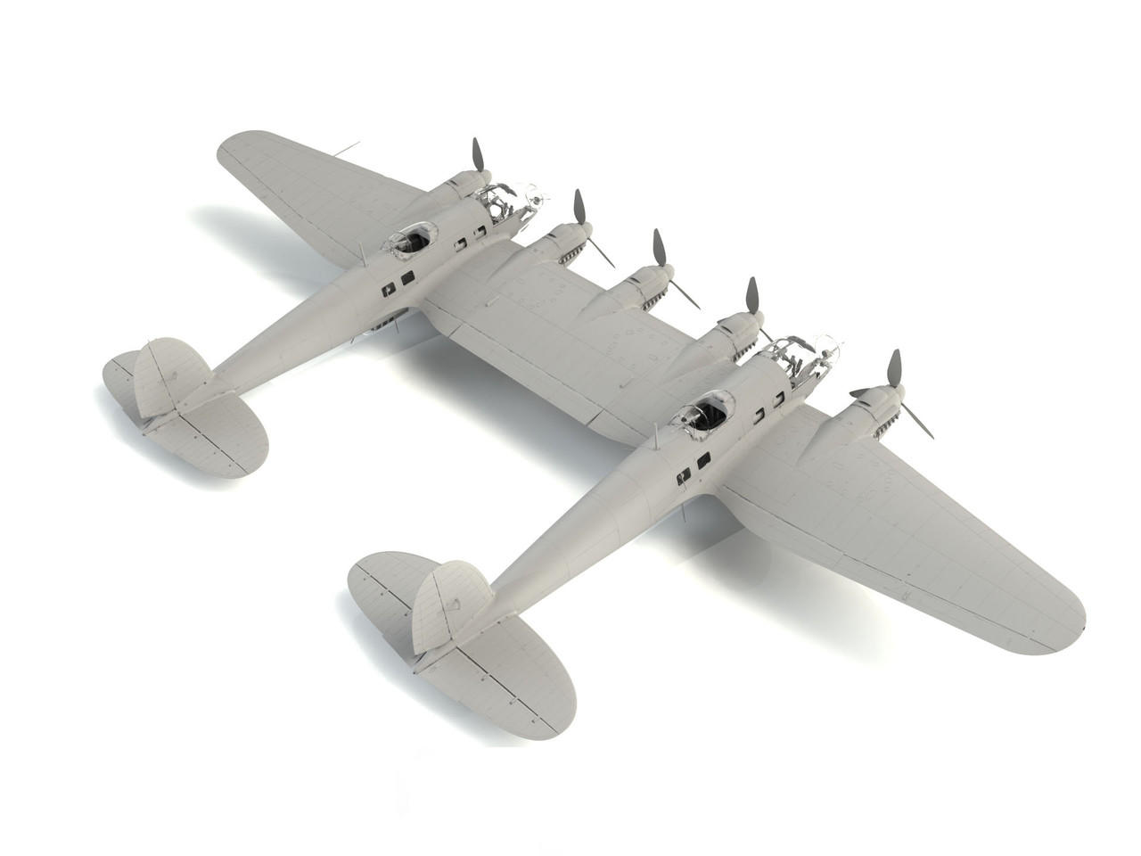 1/48 ICM He 111Z-1 Zwilling, WWII German Glider Tug - Squadron.com