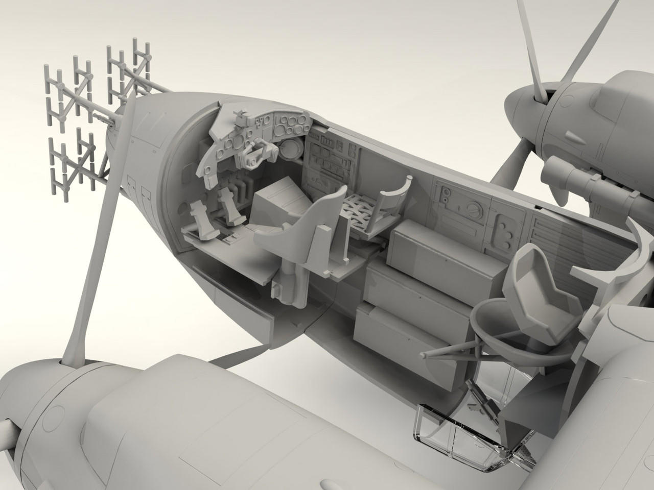 1/48 ICM Do 217N-1, WWII German Night Fighter - Squadron.com