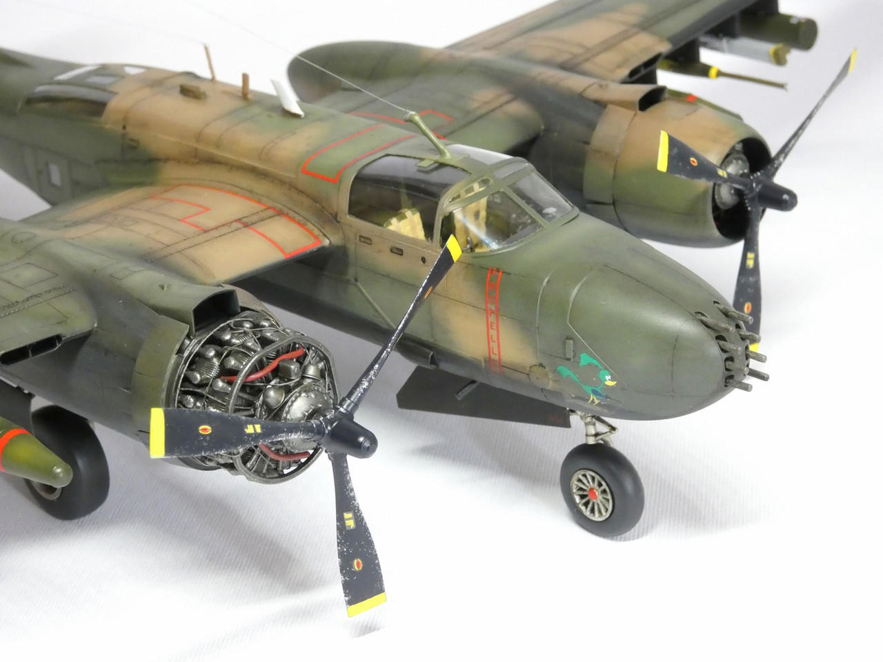 1/48 ICM B-26K Counter Invader, USAF Vietnam War Attack Aircraft