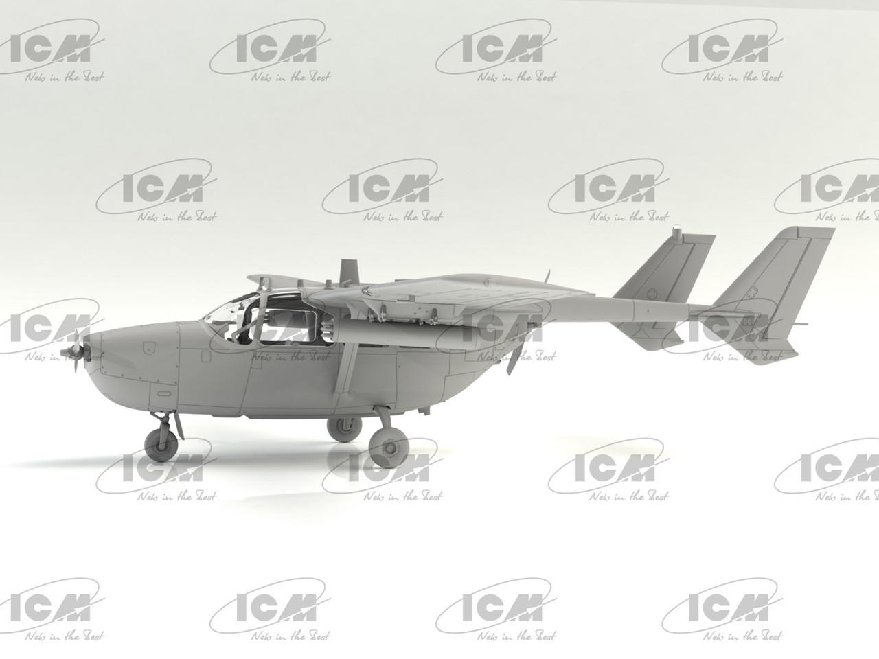 1/48 ICM O-2A (late production), USAF Observation Aircraft
