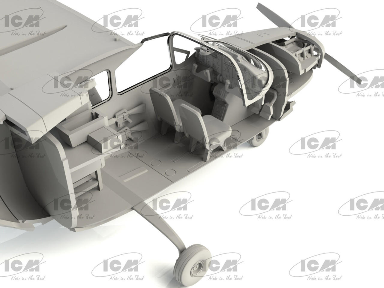 1/48 ICM O-2A (late production), USAF Observation Aircraft