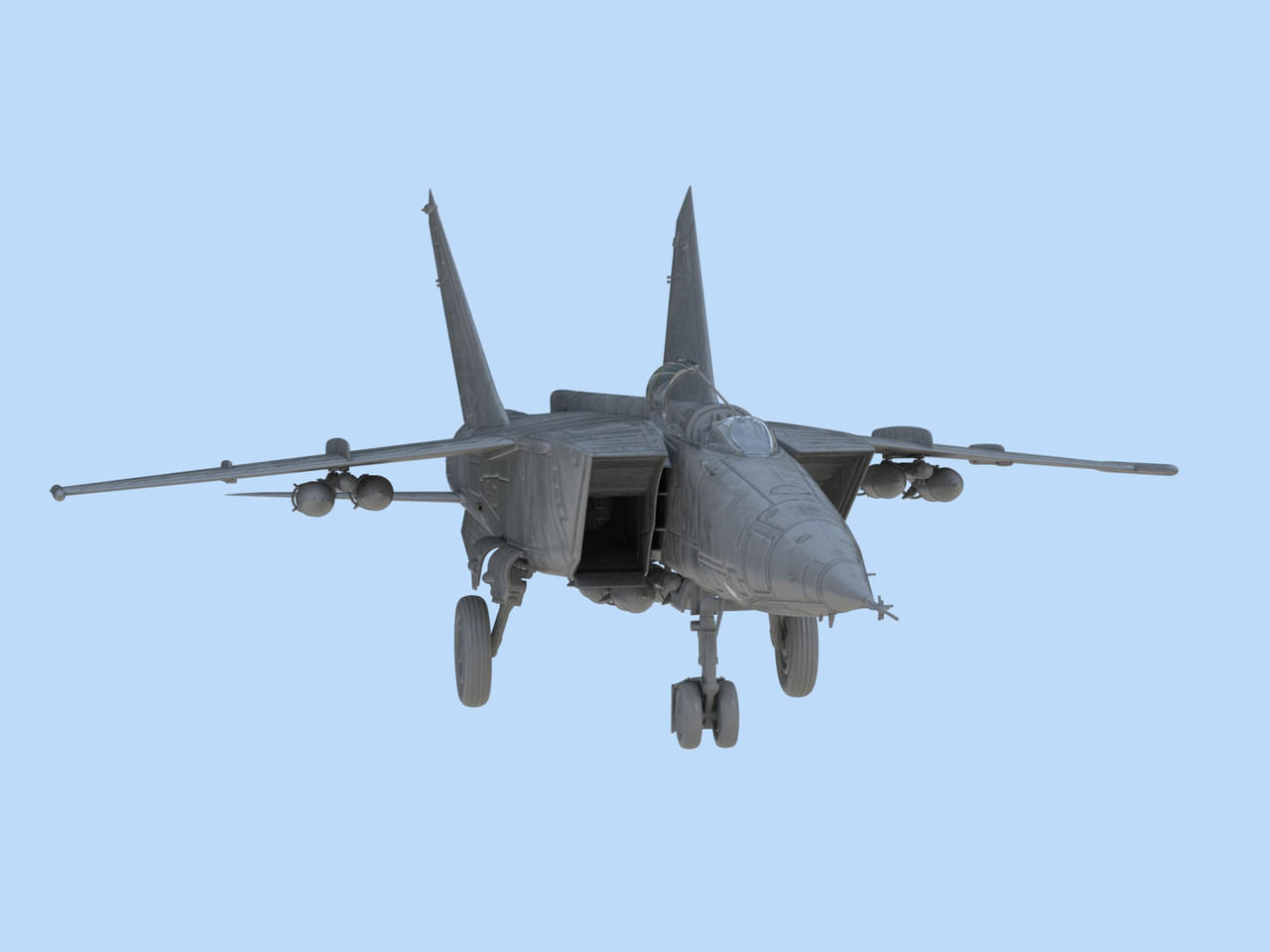 ICM 1/48 ミグ MiG-25 RB 1/48 ICM MiG-25 RB, Soviet Reconnaissance Plane - Squadron.com
