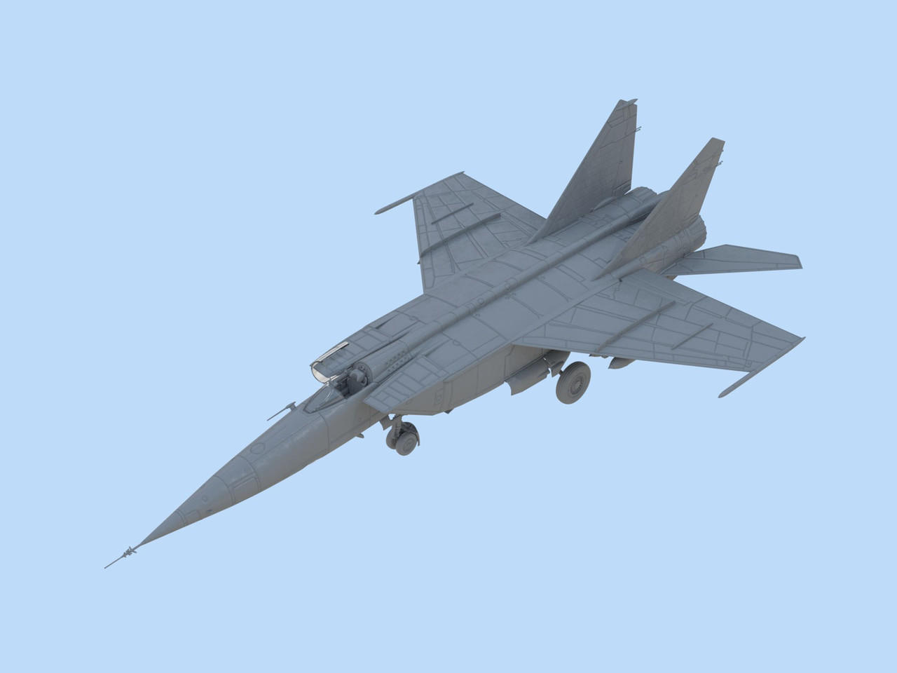 1/48 ICM MiG-25 RB, Soviet Reconnaissance Plane - Squadron.com