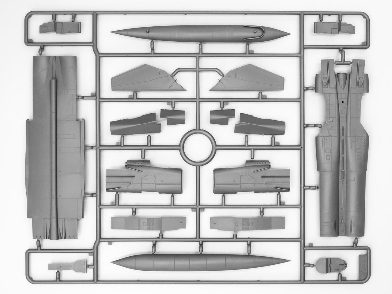 航空機・ヘリコプター No308 1/72 MIG Fulcrun Fighter Aircraft Umboom 1/72 MiG-31 Fighter Aircraft Papercraft UMB184