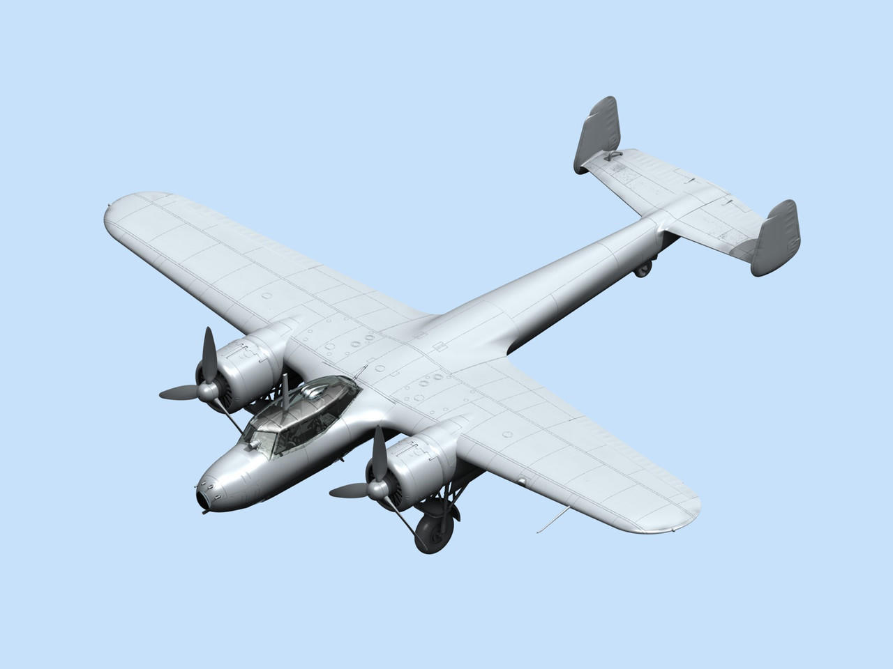 Dornier Do-17Z プラモデル キット 4114 Dornier Do-17Z プラモデル キット 4114