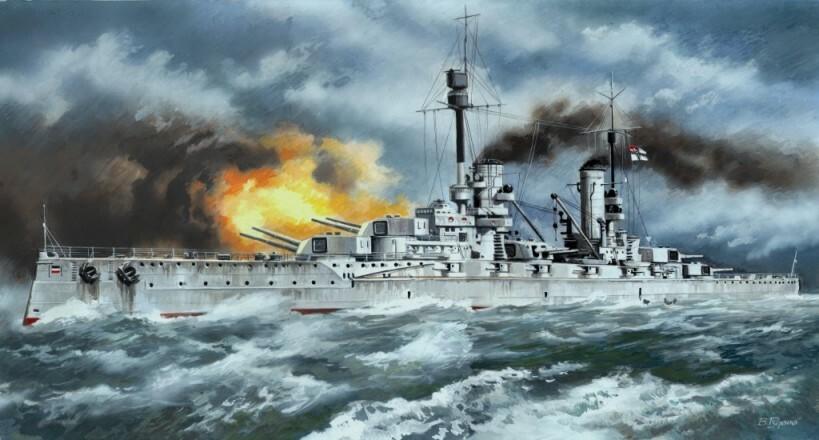 1/350 ICM Kronprinz, WWI German Battleship - Squadron.com