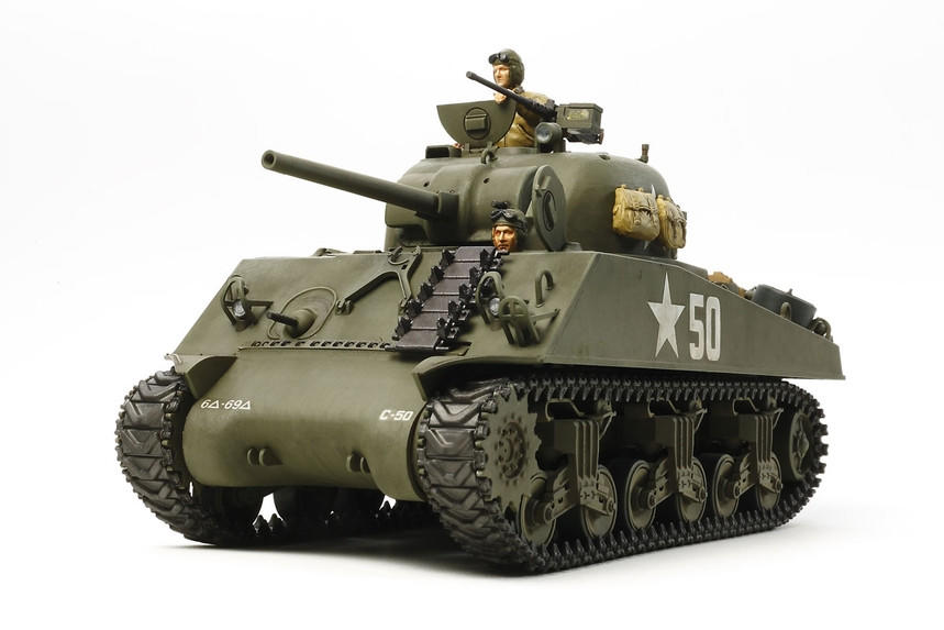 タミヤRC M4A3 SHERMAN U.S. MEDIUM TANK 1/35 Amazon.com: TAMIYA 1/35 RC US Medium Tank M4A3 Sherman w