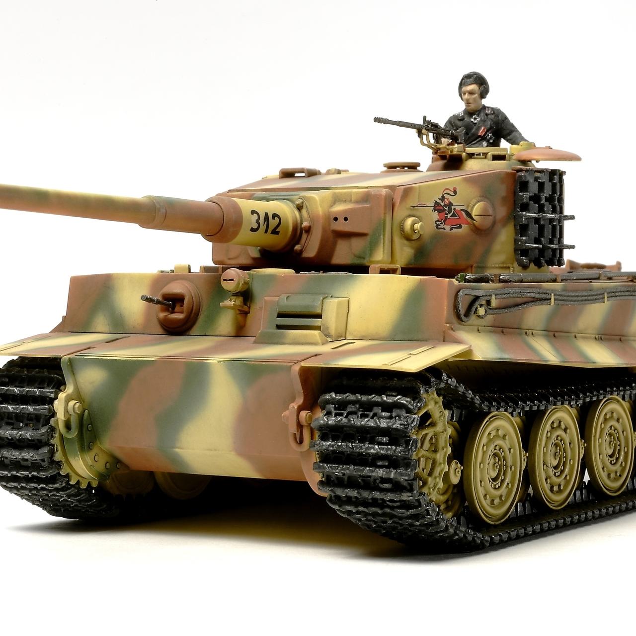 1/48 Tamiya German Tiger I Late Plastic Model Kit - Squadron.com